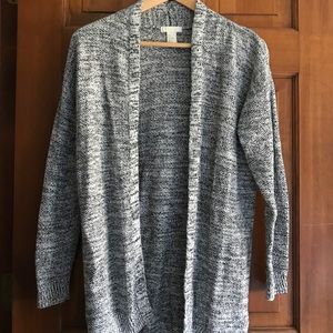 salt & pepper cardigan